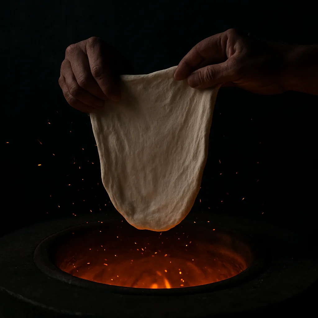 From the clay oven