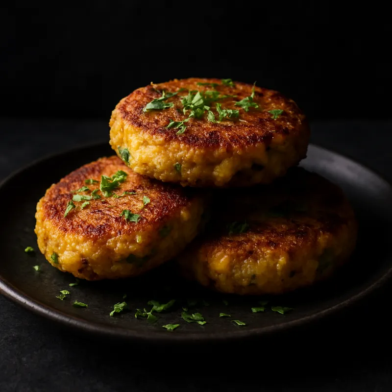 Corn Cheese Tikki