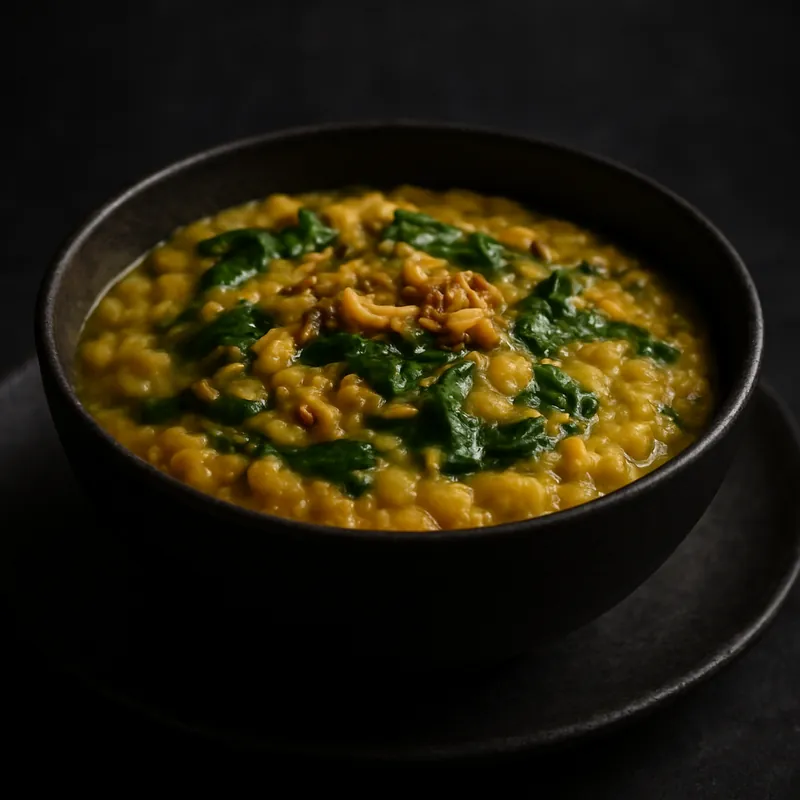 Yellow Dal Palak